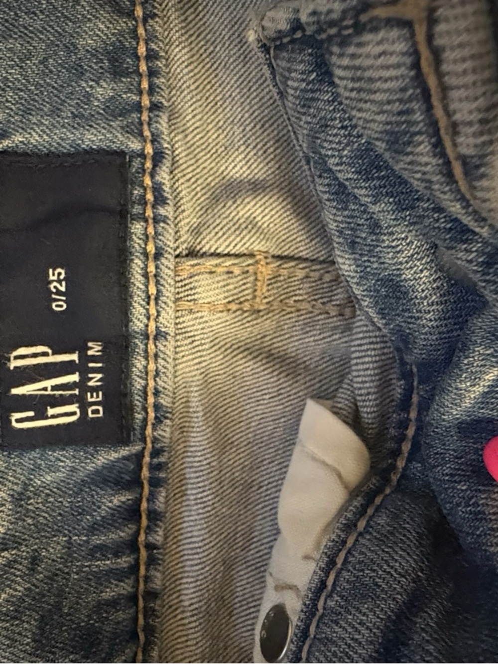 GAP Denim skirt  in Medium Blue Wash - Picture 3 of 3